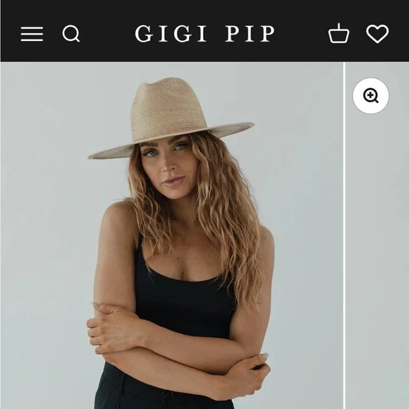 GIGI PIP Cara Loren Straw Hat - joarbit.com display picture 3